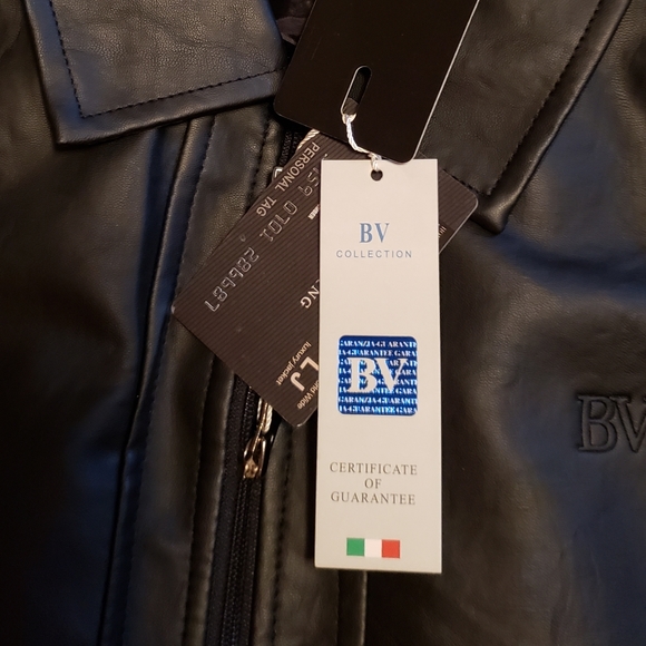 Men's leather jacket - Picture 2 of 3